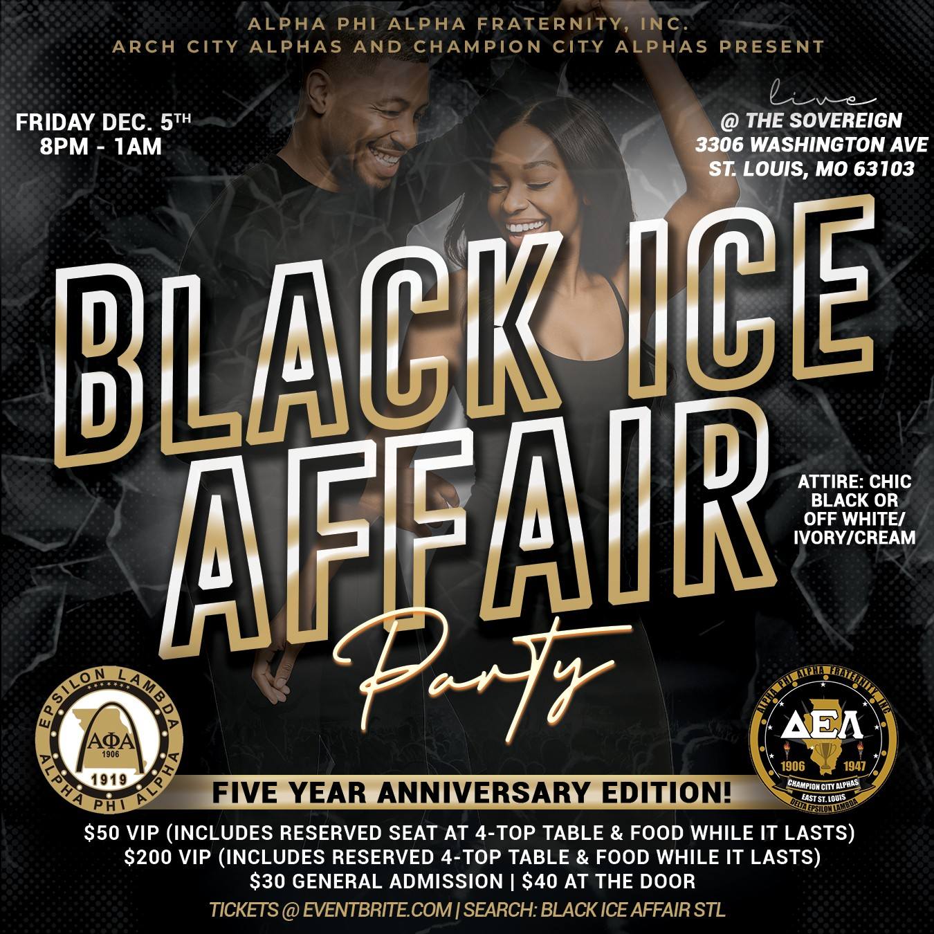 BLACK ICE AFFAIR 2025 – 5 YEAR ANNIVERSARY EDITION