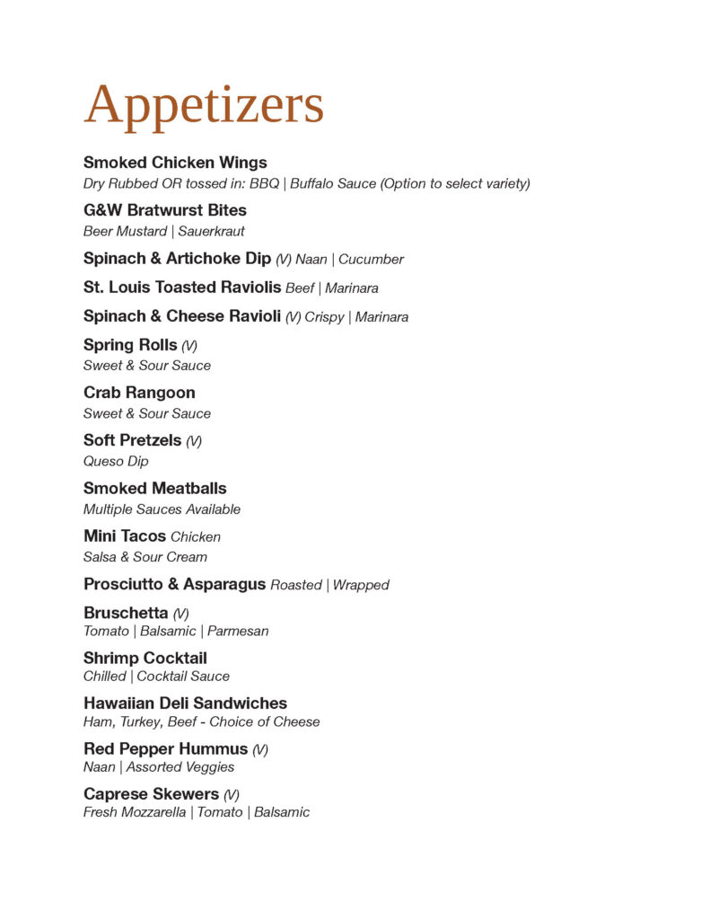 Event Food Menu 1 1 Page 1