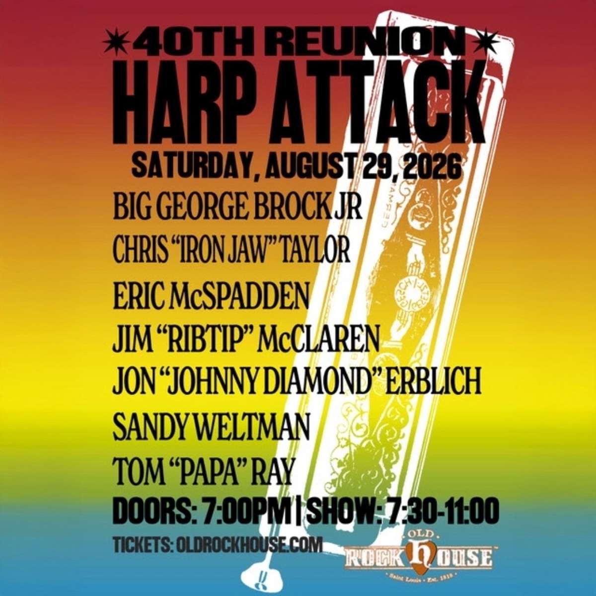 HARP ATTACK 40th Anniversary