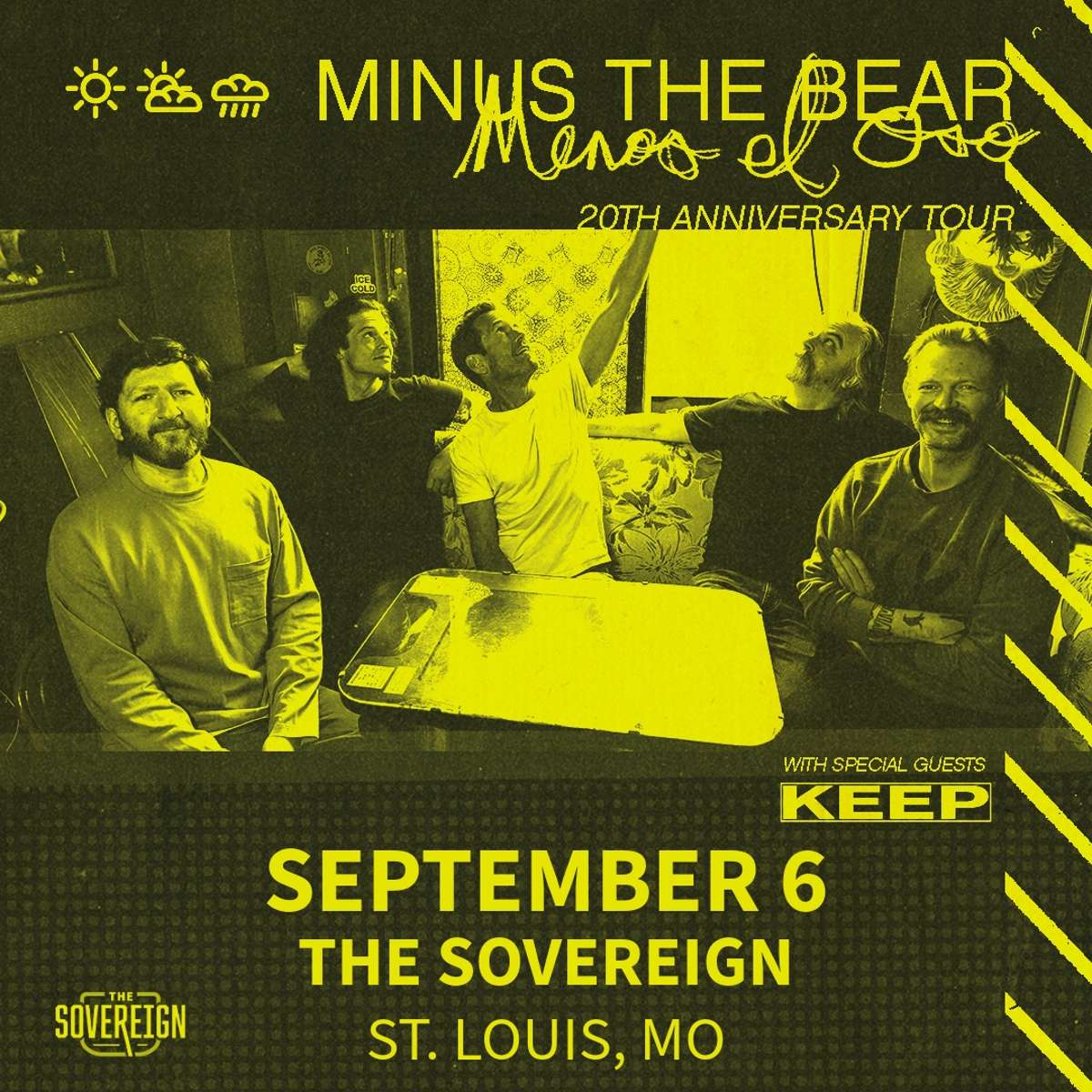 MINUS THE BEAR – Menos El Oso 20th Anniversary Tour